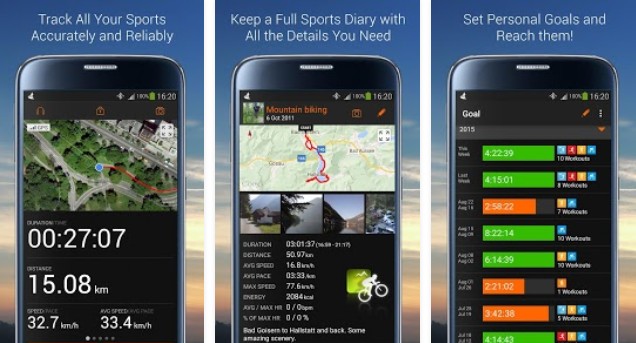 Sports Tracker Running Cycling Aplikasi Olahraga Android Terbaik Aplikasi Fitness