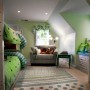 Ide Kamar Tidur Untuk Anak Kembar Nuansa Warna hijau