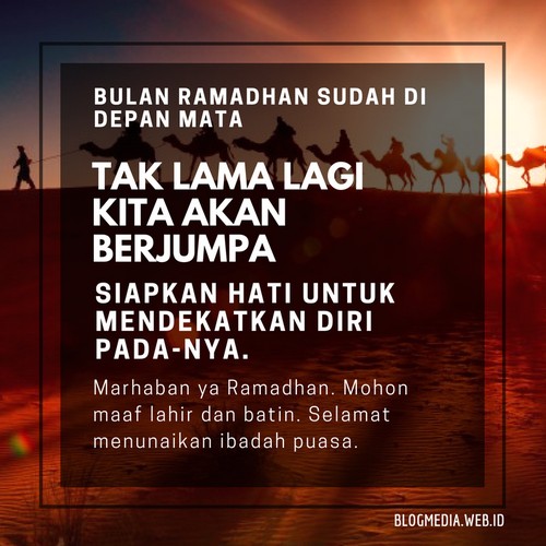 Kata Kata Ucapan Minta Maaf Bulan Ramadhan - Nusagates