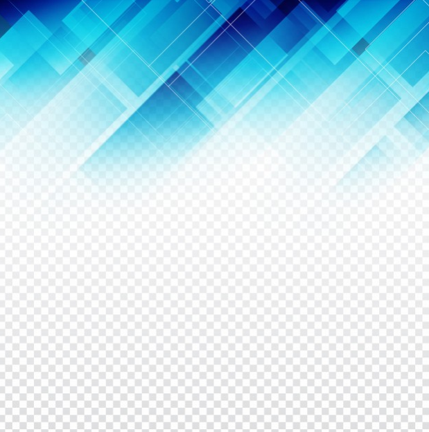 Blue geometric technological background Free Vector
