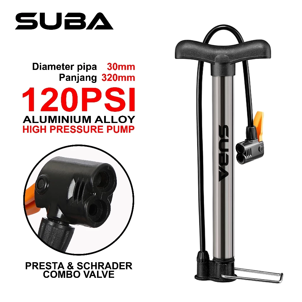 Jual Pompa Sepeda Mini SUBA di Gambir